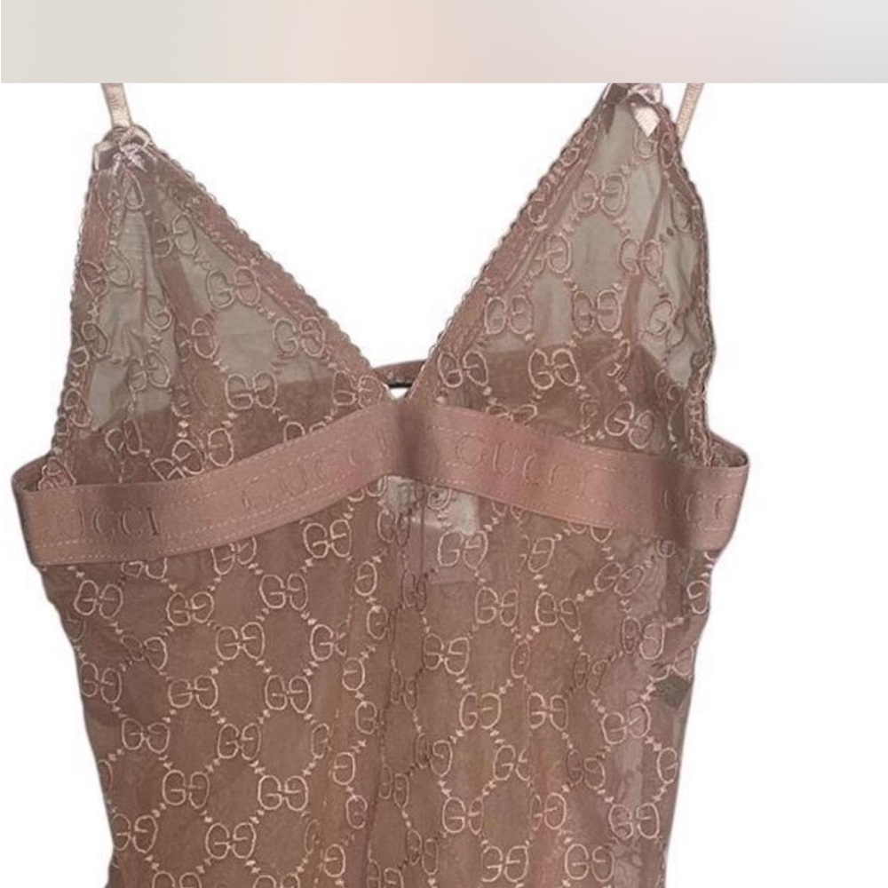Gucci Blush Lace Chemise